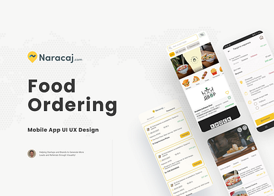 „ Naracaj V2 “ Mobile App UI/UX Design app brand branding branding design design mobile app product ui ui ux design ux