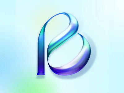 Letter B colorful design dribbble duyduc hanoi letter typography vector vietnam