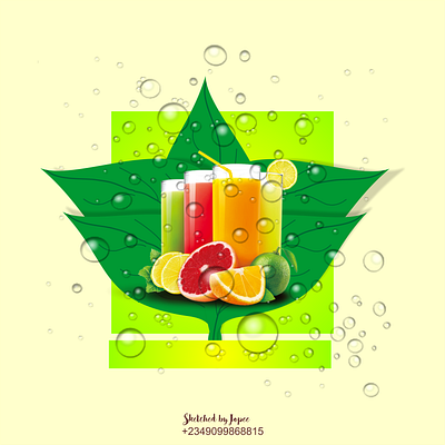 HERBAL JUICE! #The Leaf III illustration