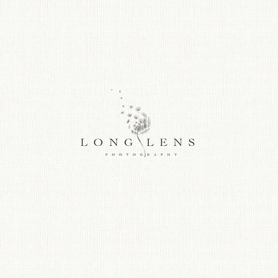 LONG LENS - Photography branding design illustration logo minimal