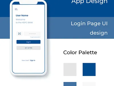 Hdfc Bank ui app app design application branding design socialmedia ui ui design ux