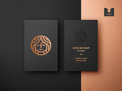 Freebie: Foil Embossing Business Card Mockup business card download embossed foil free freebie hot mockup pixelbuddha psd stationery template