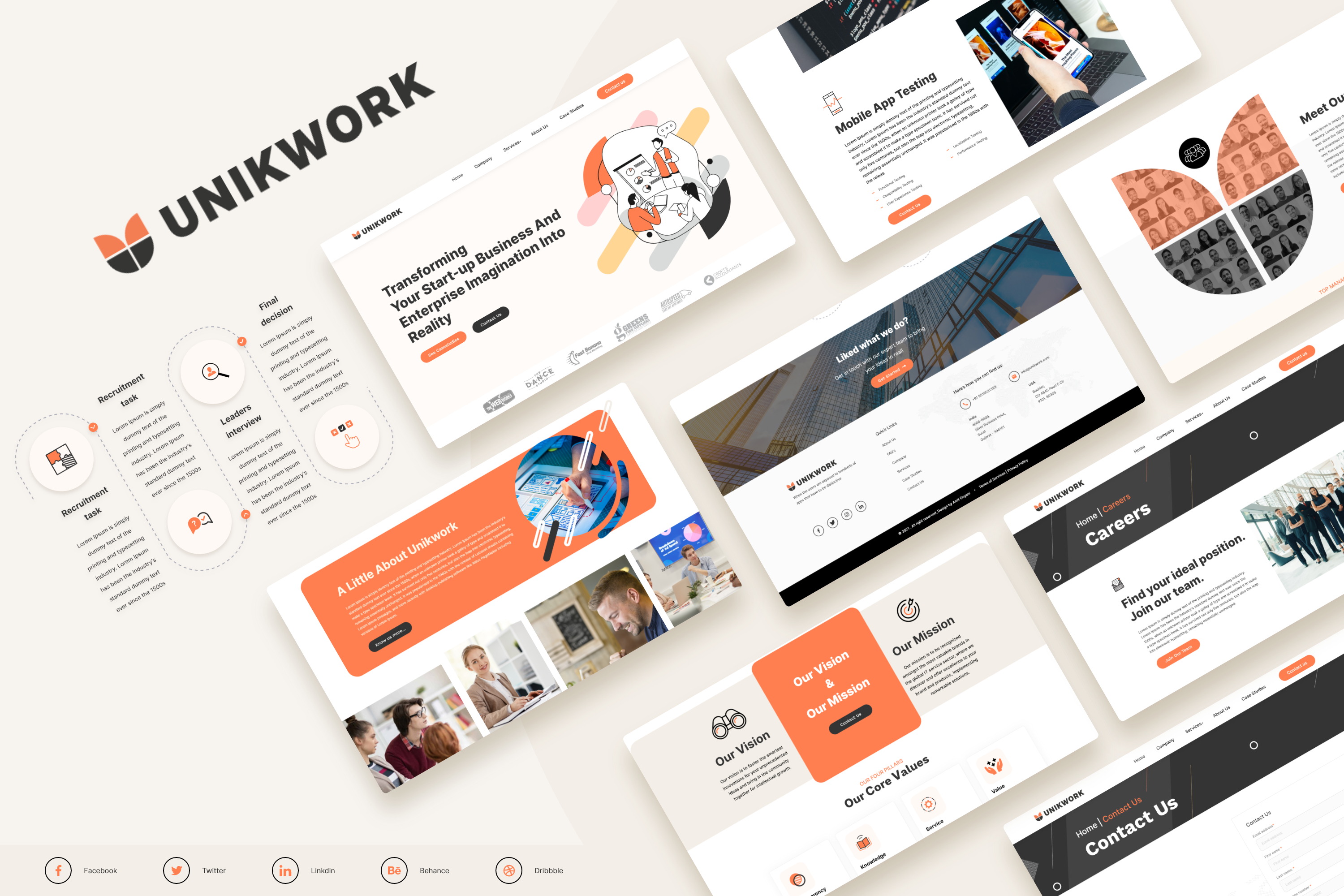 Example of Marketing Collateral (1 Pager + Deck)