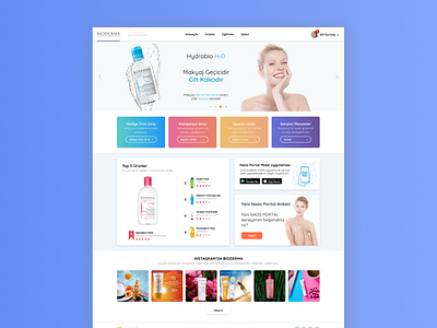 Bioderma Pharmacy design design art designer designs desktop flat minimal typography ui ui design uidesign uiux ux ux ui uxdesign web web design webdesign website website design