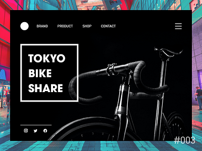 Daily UI #003 - Landing Page daily ui dailyui ui web