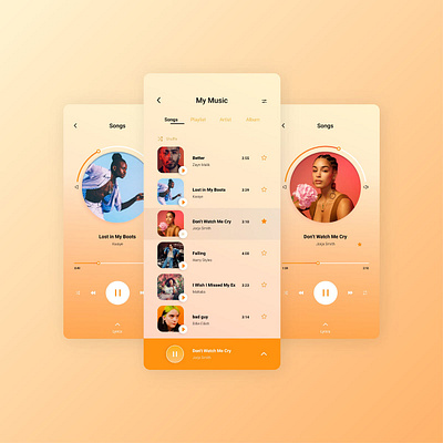 Music Player - Daily UI Challenge branding dailyui dailyui009 dailyuichallenge design figma figmadesign graphicdesign music music app musicapp musicplayer ui uiux webdesign