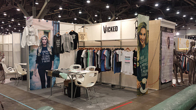 MAGIC Las Vegas Booth Setup fashion print design tradeshow tradeshow booth