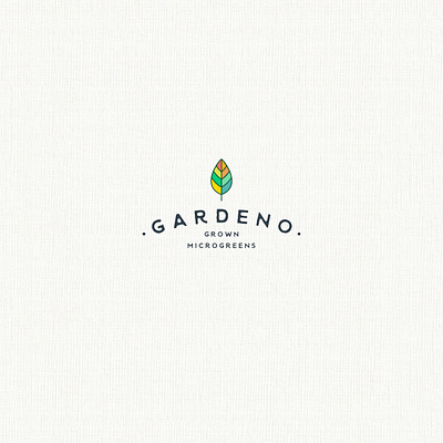 Gardeno branding design illustration logo minimal