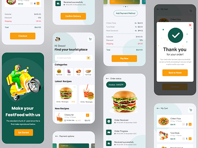 Food Delivery App Ui big bite food food app food app design food app ui food application food apps food delivery app food delivery application mobile app design mobile designer restaurant restaurant app ubereats