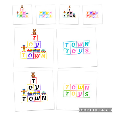 Day 49 of #dailylogochallenge canva dailylogochallenge design logo logodesign toystore