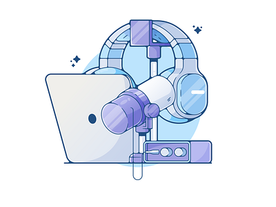 Recording Setup adobe adobe illustrator artwork audio clean color creative designer dribbble flat flat design graphic design illustration minimal modern portfolio recording shot vector art