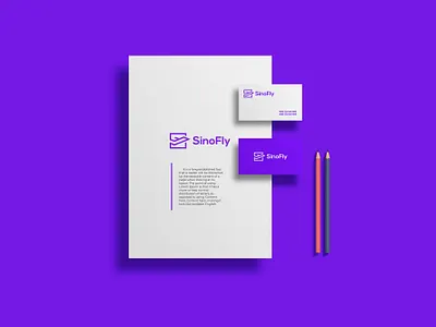 SinoFly | Logo Branding | Stationery Design | Corporate Identity brand brand design brand identity brand style guide branding branding design business card corporate identity graphic design letterhead logo logo design logodesign logotype minimalist logo modern design modern logo stationery stationery design stationery set