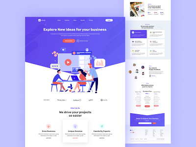 Beyons- Digital Agency Landing Page agency business digital agency digital marketing agency