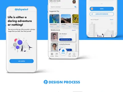 Local Trip Guide Finder - Travel App Ui/Ux Design find locals find locals local guide finder local guide finder travel travel agency travel app travel app design trip guide ui ui design ui designer ui ux ux design ux research
