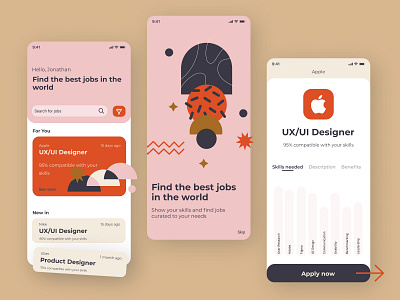 Daily UI 50 | Job Listing daily 100 challenge daily ui daily ui 050 dailyui dailyuichallenge job job app job application job board job list job listing job portal job search jobs ui