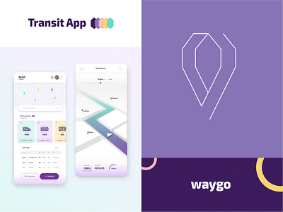 Transit App (Branding) app logo branding clean dribbblers! ecommerce illustration logo modern typography ui vector webdesign