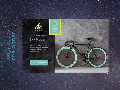 Daily UI 075 PREORDER daily ui 075 dailyui design preorder ui web design webdesign