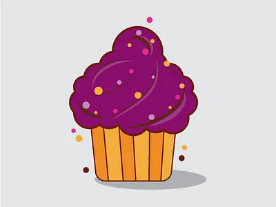 CUCPCAKE artwork cupcake design illustration vector