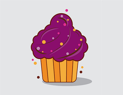 CUCPCAKE artwork cupcake design illustration vector