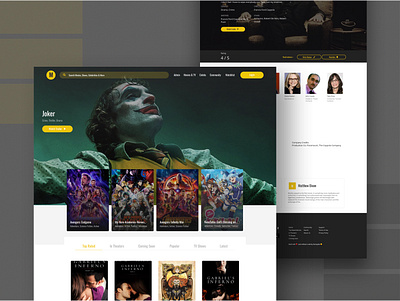 IMDB Movies No-code Template create a movie database easy web builder film website how to create a website movie rating website online website creation tools web templates what database does imdb use