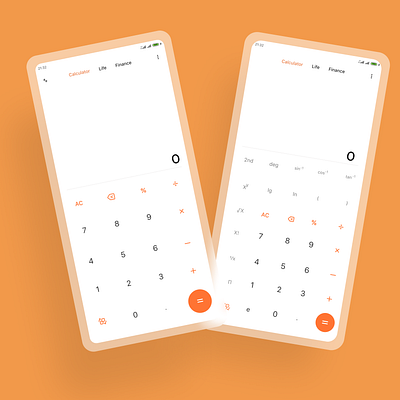 Daily Ui Day 4: A Calculator copyui dailyui design ui