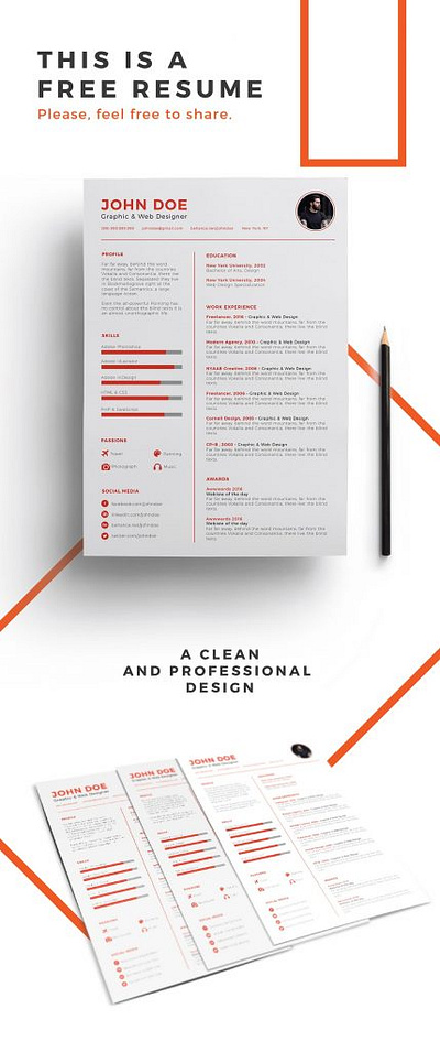 Free resume template adobe illustrator adobe photoshop adobe xd adobexd free psd freebie graphicdesign illustration sketch vector