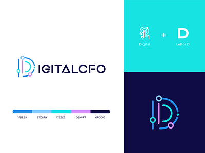 Digital CFO Asia - Logo Design branding branding and identity branding concept challenges design designs icon illustration illustrator innovation logo typography ui vector visual identity