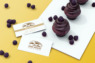 RAW WHEAT BUSSINESS CARD appdesign design designer dribbble graphicdesign interface ui uidesign uidesigner uitrends ux