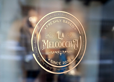 Logo design for La Melcoccha branding design flat logo minimal typography vector