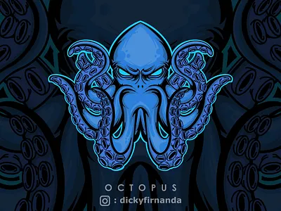 OCTOPUS apparel design apparel logo brand identity brandidentity clothing design illustration logo maskot octopus octopus artwork octopus logo vector