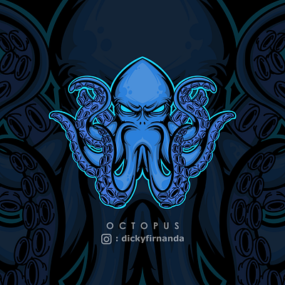 OCTOPUS apparel design apparel logo brand identity brandidentity clothing design illustration logo maskot octopus octopus artwork octopus logo vector
