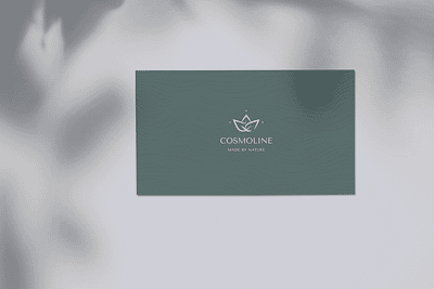 Natural Cosmetics Brand brand design business card card clean cosmetic cosmetic brand cosmetic logo cosmetology logo logotype minimal minimalist natural natural cosmetics nature