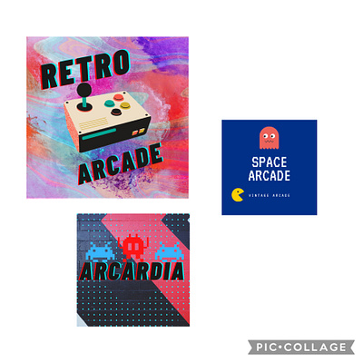 Day 50 of #dailylogochallenge arcade canva dailylogochallenge design logo logodesign