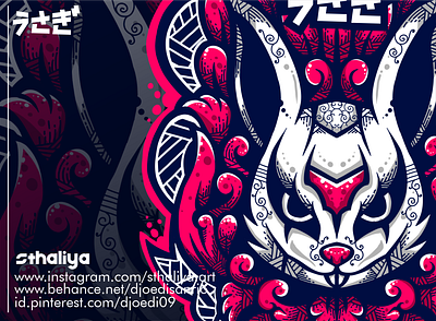 Usagi art artwork design illustration illustrator inspiration rabbit illustration vector