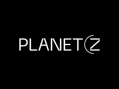 PLANET Z - Futuristic magazine Logo Design brand brand identity branding future futurism futuristic logo futuristic magazine logo design magazine magazine logo planet logo scifi design scifi logo scifi type tech logo tech magazine typography