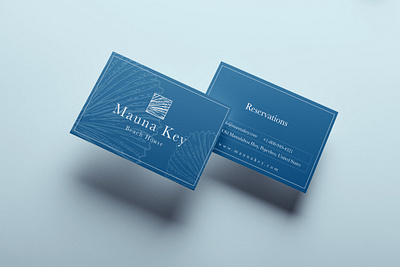 Mauna Key Beach House blue blues boutique hotel brand identity branding branding and identity clean coastal concept design hotel branding logodesign minimal ocean sea vibe