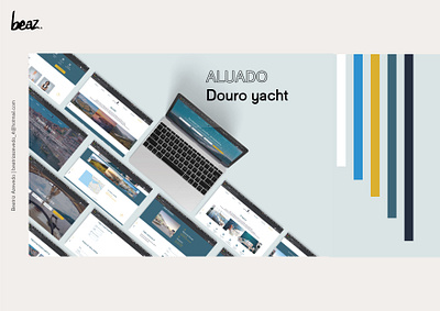 Aluado boat branding design douro graphic design illustrator travel trip ui ux vector web website