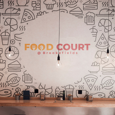 Food court logo