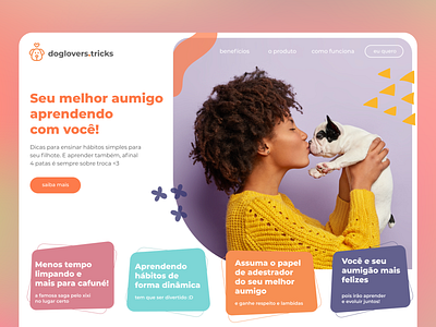 doglovers.tricks design ui web