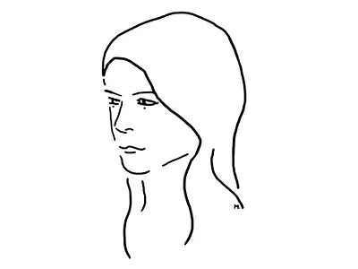 selfportrait art black design girl graphic illustration illustration art lineart minimal minimalism sketch white woman
