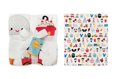 Disney x Jerrod Maruyama Throw adobe illustrator character design cute disney disneyland illustration jerrod maruyama jmaruyama kawaii vector