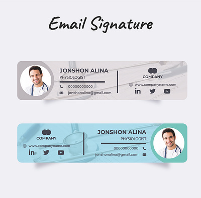 email signature design