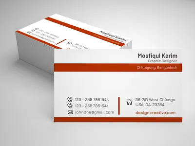 Corporate Business Card branding business card business card design company corporate business card design illustration minimal