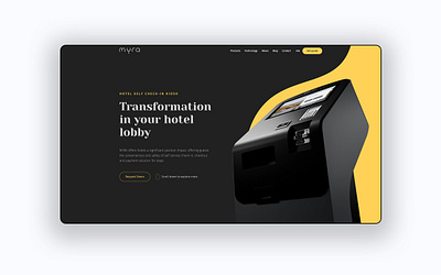 Myra Homepage design graphic design homepage homepage design landingpage myra product design ui ux webflow