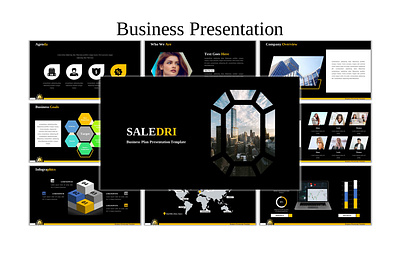 Saledri - Creative Business PowerPoint template advertisement business corporate design ecommerce enterpreneur enterprise powerpoint presentation powerpoint template presentation