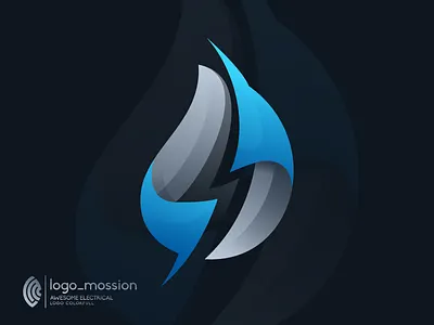 AWESOME ELECTRICAL LOGO COLORFULL 3d abstract awesome brand identity branding colorfull design ecommerce education electrical electrical logo flat icon illustration logo logodesigns logoinspiration logotype monogram vector