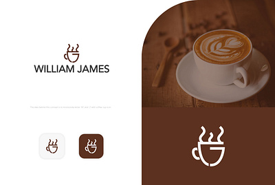 Logo mark brand mark coffee cup logo logodesign