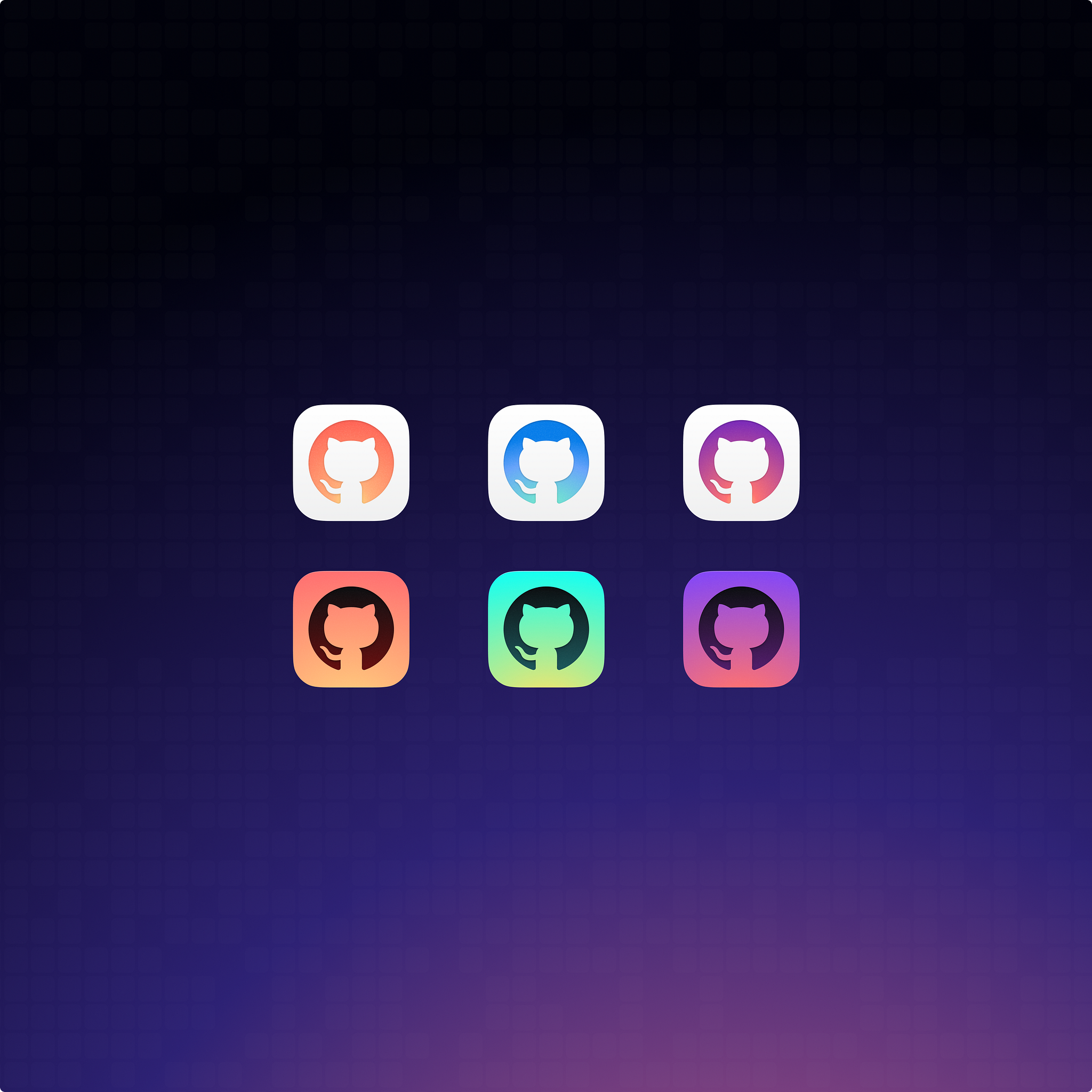 Custom App Icons · Universe 2020 by Brian Lovin for GitHub on Dribbble