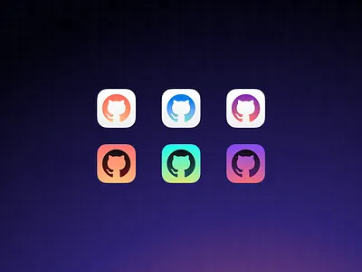Custom App Icons · Universe 2020 app icon gradient