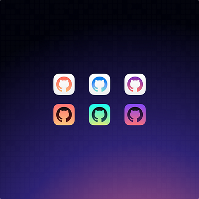 Custom App Icons · Universe 2020 app icon gradient